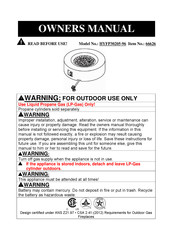 Bond Manufacturing 66626 Owner's Manual