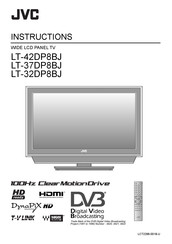 JVC LT-32DP8BJ Instructions Manual