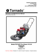 Tornado 97430T Operation And Maintenance Manual