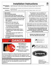 Kingsman MCVST42LPE2 Installation Instructions Manual
