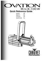 Chauvet Professional Ovation Min-E-10CW Quick Reference Manual