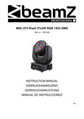 Beamz professional MHL-373 Instruction Manual