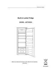 myappliances ART29303 Instruction Manual