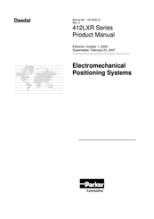 Parker Daedal 412T08LXR Product Manual