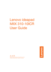 Lenovo Ideapad MIIX310-10ICR User Manual