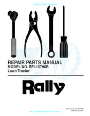 Rally RE115T96B Repair Parts Manual