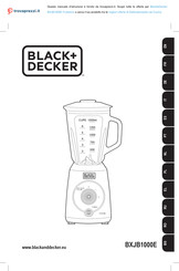 Black+Decker BXJB1000E Manual