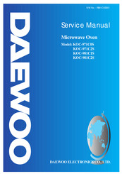 Daewoo KOC-971C0S Service Manual