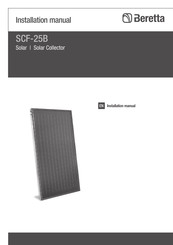 Beretta SCF-25B Installation Manual