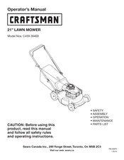 Craftsman C459-36403 Operator's Manual