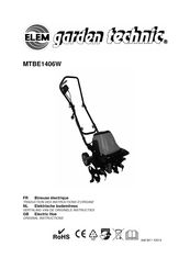 Elem Garden Technic MTBE1406W Original Instructions Manual