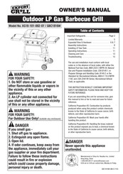 EXPERT GRILL XG18-101-002-07 Owner's Manual