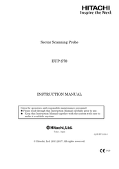 Hitachi EUP-S70 Instruction Manual