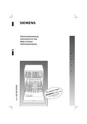 Siemens SE34A561 Instructions For Use Manual