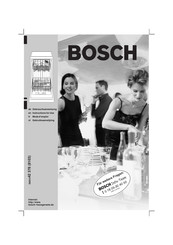 Bosch SRS4672 Instructions For Use Manual
