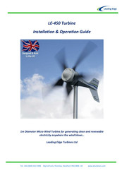Leading Edge GA-LETU-016 Installation & Operation Manual