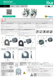 Lika Rotacod HM58 MT Series Mounting Instructions
