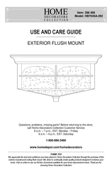 Home Decorators Collection HB7045A-292 Use And Care Manual