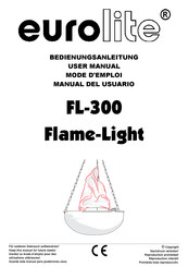 EuroLite Flame-Light FL-300 User Manual