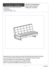 Furniture Solutions 15DIJ3SS Instruction Manual