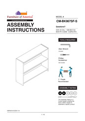 Furniture of America CM-BK967SF-S Assembly Instructions Manual