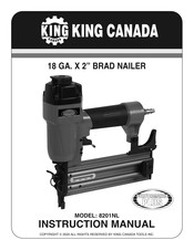 King Canada PERFOMANCE PLUS 8201NL Instruction Manual