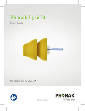 Sonova Phonak Lyric 4 User Manual