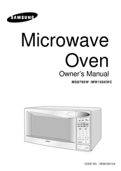 Samsung MS8796W Owner's Manual