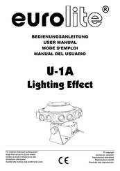 EuroLite U-1A User Manual