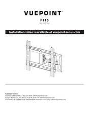 VUEPOINT 6902-170107 Installation Manual