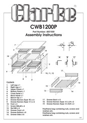 Clarke CWB1200P Assembly Instructions