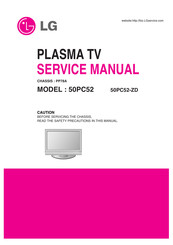 LG 50PC52 Service Manual