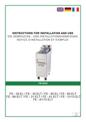 Redfox FE-61/13 ELT Instructions For Installation And Use Manual