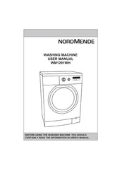 Nordmende WM1291WH User Manual
