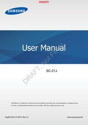 Samsung SC-01J User Manual