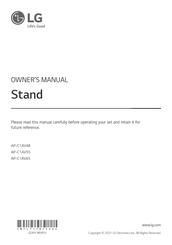 Lg AP-C1AV48 Owner's Manual