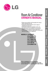 LG LS-L1260FL/RL Owner's Manual