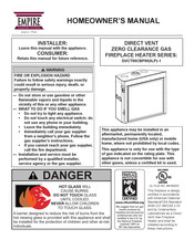 Empire Comfort Systems DVCT50CBP95P-1 Homeowner's Manual