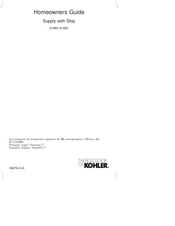 Kohler K-7637 Homeowner's Manual