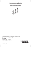 Kohler K-438 Homeowner's Manual