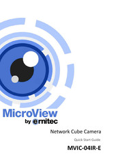 ERNITEC MicroView MVIC-04IR-E Quick Start Manual