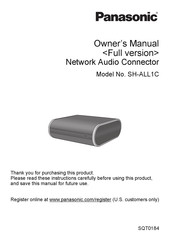 Panasonic SH-ALL1CGN Owner's Manual