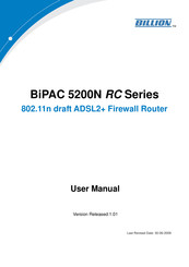 Billion BiPAC 5200W RC User Manual