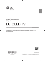 LG OLED65C1PVB Owner's Manual