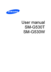 Samsung SM-G530T User Manual