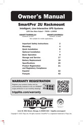 Tripp Lite ST1000RM2U Owner's Manual