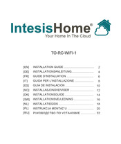 IntesisHome TO-RC-WIFI-1 Installation Manual