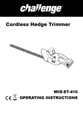Challenge Xtreme M0E-ET-410 Operating Instructions Manual