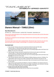 TAKACAT T340LS Owner's Manual
