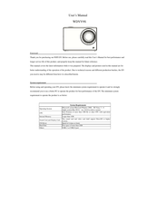 SHUOYING Archos User Manual